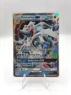 Pokemon TCG Primarina GX Sun Moon 42/149 Holo Ultra Rare B18 - Image 1