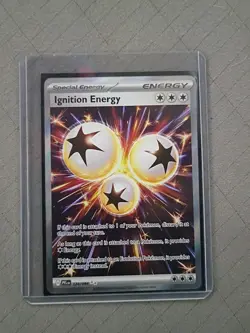 Pokemon TCG Ignition Energy 124/094 Phantasmal Flames Ultra Rare Secret Rare - Image 1