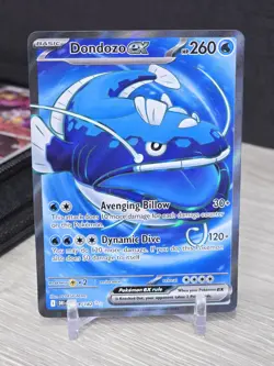 Pokemon Card Dondozo ex 211/182 Ultra Rare Full Art Holo Destined Rivals 2025 NM - Image 3