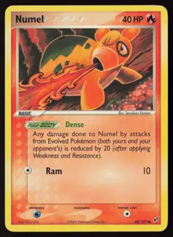 Numel 68/107 Common Deoxys Pokemon Lightly Played - Image 1