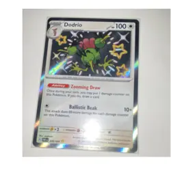 THE POKEMON COMPANY DODRIO 200/091 PALDEAN FATES SHINY RARE HOLO 100HP ENG - Image 1