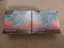 X2 Pokemon TCG Chaos Rising Pokemon Center ETB - Image 1