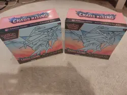 X2 Pokemon TCG Chaos Rising Pokemon Center ETB - Image 2