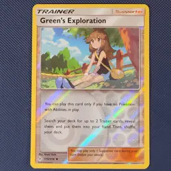 Green's Exploration 175/214 - UB - Uncommon Reverse Holo Pokemon Card - LP - Image 1