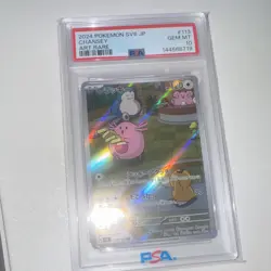 Pokemon TCG Chansey Transformation Mask Art Rare Holo PSA 10 Japanese - Image 1