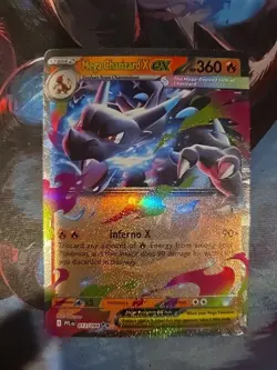 Pokemon TCG Phantasmal Flames Mega Charizard X EX 013/094 Ultra Rare EN Clean! - Image 1