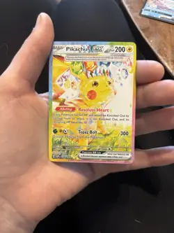 Pokemon TCG Pikachu ex 238/191 Sv08 Surging Sparks Rare Holo Eng 200HP - Image 1