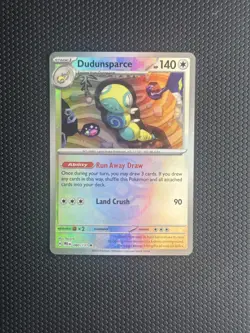 Dundunsparce - Poke Ball Pattern - 080/131 Pokemon Prismatic Evolutions - NM - Image 1