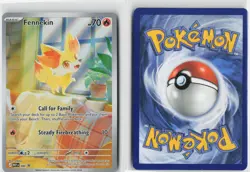 Fennekin 080 - Black Star PROMO FULL ART Chaos Rising Pokemon NM - Image 3