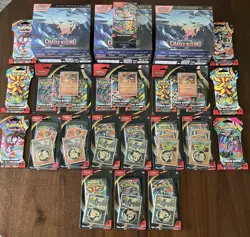 NEW/ Sealed Pokemon Mega Evolutions Chaos Rising LOT - Image 1
