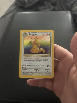 Dragonite 4/62 Fossil Unlimited Holofoil Holo Rare Pokemon TCG NM - Image 1