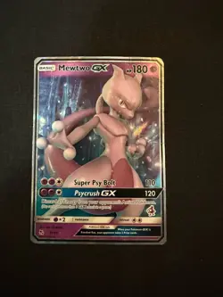 Pokemon TCG Mewtwo GX 31/68 Ultra Rare Hidden Fates - Image 1