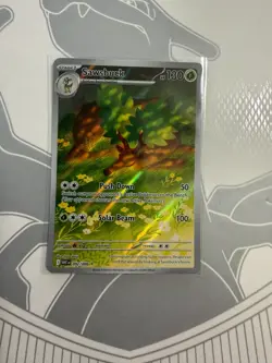 Sawsbuck 092/086 White Flare Illustration Rare Holo - Pokemon TCG EN - Image 3
