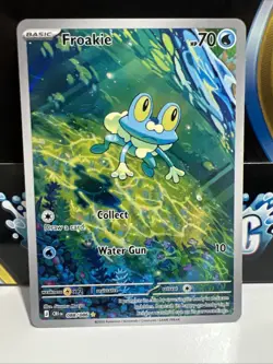Pokemon Froakie Illustration Rare Alt Art - Mega Evolution Chaos Rising 088/086 - Image 1