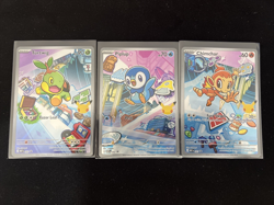 Pokemon TCG First Partner Sinnoh Set Turtwig Piplup Chimchar MEP 040 041 042 - Image 1