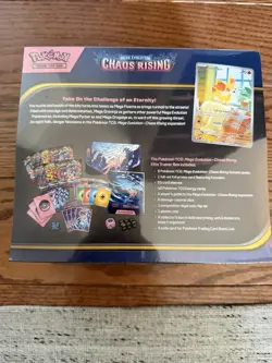 Pokemon TCG Chaos Rising Elite Trainer Box ETB New Factory Sealed - Image 3