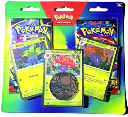 Pokemon TCG Mega Evolution 2 Pack Blister Oddish Gloom Vileplume Promo SEALED - Image 1
