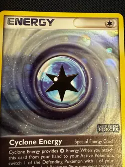 Cyclone Energy 99/115 Unseen Forces Reverse Holo Special Energy 2005 ENG - Image 2