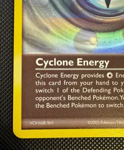 Cyclone Energy 99/115 Unseen Forces Reverse Holo Special Energy 2005 ENG - Image 3