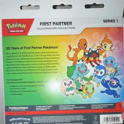 Pokemon TCG First Partner Illustration Collection Series 1 Box Promo 2021 - Image 2