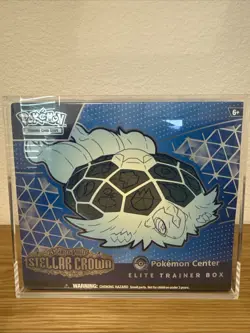 New Pokemon Stellar Crown Pokemon Center Elite Trainer Box • ETB Factory Sealed - Image 1