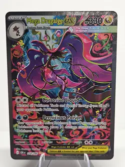 Mega Dragalge ex 118/086 Pokemon TCG Chaos Rising Special Illustration Rare SIR - Image 1