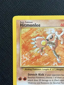 Pokemon TCG Hitmonlee 22/62 Fossil Non Holo Rare (English) - LP - Image 3