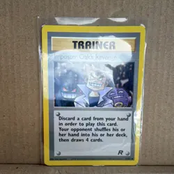 Pokemon Imposter Oak's Revenge Team Rocket 76/82 Uncommon Regular 1st Edition - Image 1