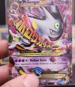 Pokemon M Gengar EX XY166 XY Promo Full Art Holo Promo 2016 210 HP Mega - Image 1