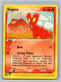 Slugma 72/97 Common Dragon Pokemon Near Mint - Image 1