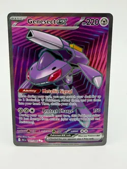 Pokemon Genesect Ex Ultra Rare Black Bolt 161/086 - Image 1