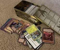 Konami Yu-Gi-Oh! TCG Mixed Card Lot Legendary Collection Tin, English - Image 1