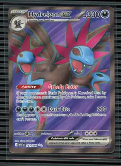 2025 Pokemon SV WHT EN-White Flare #161 Hydreigon ex - Image 1