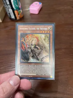 Yugioh Incredible Ecclesia, the Virtuous MP22-EN188 1st Prismatic Secret Rare - Image 2