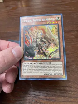 Yugioh Incredible Ecclesia, the Virtuous MP22-EN188 1st Prismatic Secret Rare - Image 3