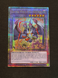 Yu-Gi-Oh! Garura, Wings of Resonant Life RA02-EN024 Quarter Century SR NM-1st. - Image 1