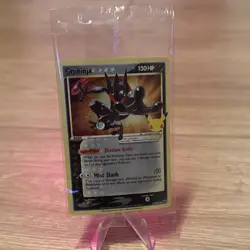 Pokemon Greninja Star SWSH144 Sword & Shield Promo Holo 130HP Mist Slash Card - Image 1
