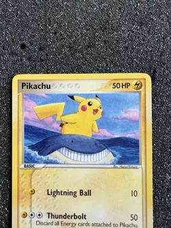 Pikachu - 12/17 - Pokemon Pop Series 5 Non-Holo Card NM - Image 4