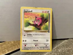 Pokemon TCG Jigglypuff Jungle Unlimited Edition Regular Card 54/64 - Image 1