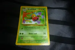 Pokemon Fossil Unlimited Non-Holo Card Weepinbell 48/64 - Image 1