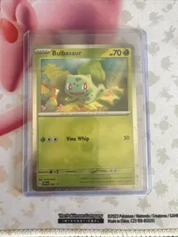 Bulbasaur SVP 046 Cosmos Holo Black Star Promo Card - Image 1