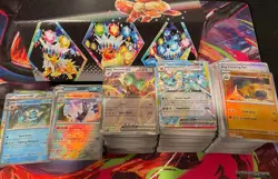 Pokemon Prismatic Evolutions Bulk LOT - Over 750 Cards With Surprise Box - Image 1