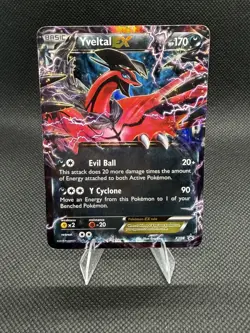 Yveltal EX XY08 Ultra Rare Black Star Promo Pokemon Card English 2014 - Image 1