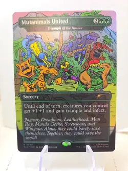 Mutanimals United - Triumph of the Hordes Secret Lair Drop Foil - Image 1