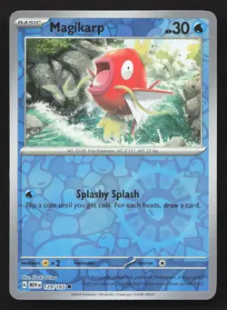 Pokemon Magikarp 129/165 Reverse Holo Common SV: Scarlet & Violet 151 NM - Image 1