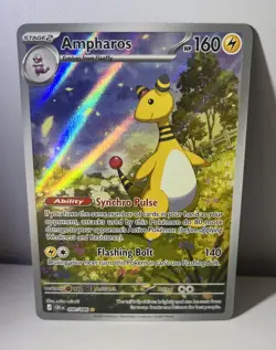Ampharos IR Chaos Rising Pokemon Card TCG - Image 1