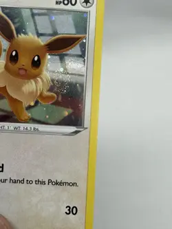 Eevee Swsh212 Black Star Promo Sword & Shield Promo Cards Cosmo Holo - NM SWIRL - Image 2