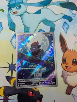 Zorua 140/086 Sv11w: White Flare Holo (Japanese) NM Near Mint Pokemon Card - Image 1