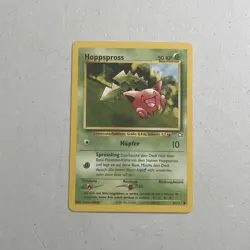 Pokemon TCG 2001 Neo Genesis German Language Card -- Hoppspross 61/111 Hoppip - Image 1