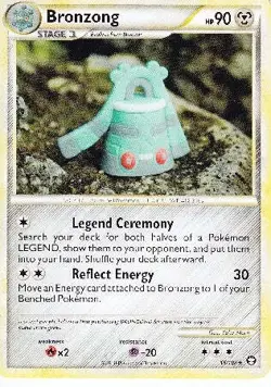 Pokemon Card HS Triumphant Bronzong Rare 15/102 - Image 1